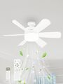 Deckenventilator Ventilator Lüfter Deckenlampe LED Beleuchtung mit Fernbedienung