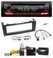 JVC CD DAB USB Bluetooth Lenkrad Autoradio für Mercedes C W204 S204 2007-2011