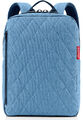 reisenthel classic backpack M Reisetasche Rucksack rhombus blue CJ4101