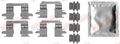 QUICK BRAKE (109-0005) Zubehörsatz Scheibenbremsbelag hinten für NISSAN FORD