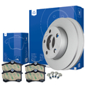 ATE Bremsenset 2 Bremsscheiben 4 Bremsbeläge VW Golf V (1K1) 253mm HINTEN VOLL