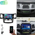 2G+64G Autoradio Für Toyota Hilux Fortuner 2005-2014 Carplay Android 15 DAB+ Kam