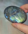 1 Labradorit Handschmeichler  Madagaska Edelstein Heilstein  Kristall Mineral  