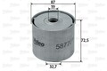 Kraftstofffilter VALEO 587701 Anschraubfilter für FORD FIAT AUDI RENAULT VW OPEL