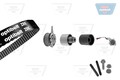 OPTIBELT Wasserpumpe + Zahnriemensatz Optibelt-WAPU-KIT KT 1611W2 für VW GOLF 7