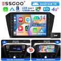 DAB+ 6+128G Android14 CarPlay Autoradio GPS 8-Kern BT Für VW Passat B8 2015-2020