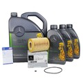 Mercedes Ölfilter + 8L Mercedes 5W30 229.51 für C-E-Klasse W204 W212 CLS CDI