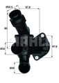 BEHR Thermostat Kühlmittel TI 7 87 für AUDI SEAT A4 EXEO A6 A3 4F5 B7 8EC C6 BWE