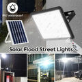 Fluter Strahler Solar Leuchte LED Flutlicht Sensor Akku Lampe Fernbedienung IP67