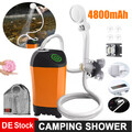 Outdoor Garten Camping Dusche Tauchpumpe mit Akku Brause Hundedusche wasserdicht