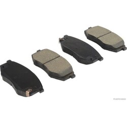 1x Bremsbelagsatz, Scheibenbremse HERTH+BUSS JAKOPARTS J3600539 passend für