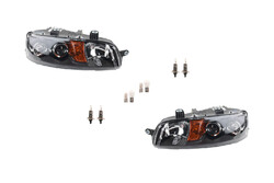 Scheinwerfer Set Blinker passend für Fiat Punto 188 mit Leuchtmittel Lin Re