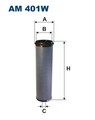 FILTRON Sekundärluftfilter AM 401W Filtereinsatz für MAGNUM RENAULT