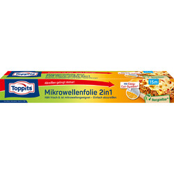Toppits Mikrowellenfolie 2in1