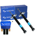 SACHS Stoßdämpfer Set re/li Hinterachse + ServiceKit SEAT, SKODA, VW