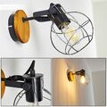 verstellbare Wohn Schlaf Zimmer Leuchten Holz Flur Strahler Vintage Wand Lampen