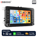 Für VW GOLF 5 6 Passat B6 Touran Polo T5 Autoradio Android 14 32G GPS Navi BT FM