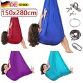 Kinder Therapie Schaukel Hängematte Therapieschaukel 360° Drehend 280x150cm DE