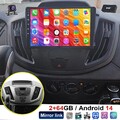 DAB+ Android 14 Autoradio Für Ford Transit Custom 2015-19 Carplay 64G RDS Kamera
