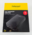 Intenso HDD externe Festplatte Memory Center 3,5 Zoll 4TB USB 3.0 schwarz neu
