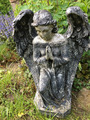 Engel Erzengel 42cm Skulptur Kunsthandwerk Glaube Statue Gartendeko Grabdeko