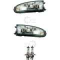 Halogen Scheinwerfer Set für Mitsubishi COLT CA Bj. 04/92-04/96 H4 1343648