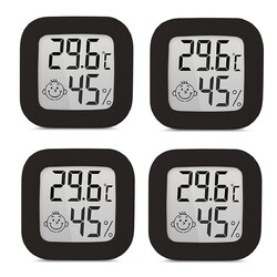 4x Digital Thermo Hygrometer Thermometer Luftfeuchtigkeit Temperaturmessgerät