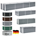 Metall Hochbeet Pflanzbeet Gemüsebeet Pflanzkasten Stahl Beet Blumenbeet Garten