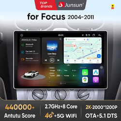 8+256GB Android 13 Carplay Autoradio GPS DAB+ Für Ford Focus MK2 MK II 2004-2011