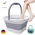 Faltbare Fußbadewanne Fußmassage Fußmassagegerät Fußbad Spa Pediküre 15 Liter