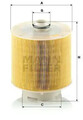 Luftfilter Filtereinsatz C 17 137/1 x MANN-FILTER für AUDI A6 C6 A6 C6 Avant