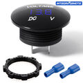DC 12V-24V Auto Motorrad Dual LED Voltmeter Amperemeter Digitalanzeige Amp Volt