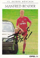 Manfred BENDER - Bayern München 1990/91, Original-Autogramm!