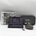 Nintendo DS lite Konsole schwarz sehr guter Zustand mit Ladegerät, Stylus Case und Spiel 