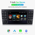 Carplay Für Mercedes Benz C Klasse W203 CLK W209 Autoradio Android 13 GPS DAB+