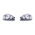 Scheinwerfer Set Halogen HSW passend für Seat Arosa 6H 00-04 H7 H3 Links Rechts