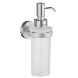 Smedbo Seifenspenderhalter Chrom gebürstet