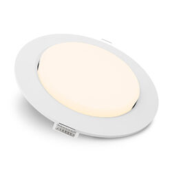 RX-3 LED-Einbauleuchte Einbaustrahler weiß flach, 230V 30SMD warm weiß, wie 50W