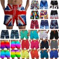 Herren Badeshorts Schwimmshorts Kurz Hose Strand Shorts Badehose Bermuda Casual.