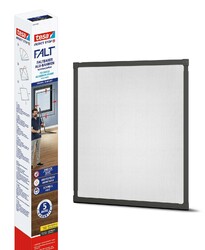 Regulierbares Fenster-Moskitonetz TESA FALT 80-140 cm