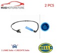 ABS SENSOR DREHZAHLFÜHLER PAAR HINTEN HELLA 6PU 012 806-581 2PCS A FÜR BMW X3