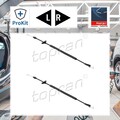 2x ORIGINAL® Topran Seilzug, Türentriegelung Links, Rechts für VW Golf V