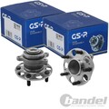 2X GSP RADLAGER-SATZ HINTEN BEIDSEITIG PASSEND FÜR HONDA ACCORD LINKS+RECHTS