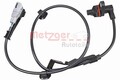 METZGER Sensor, Raddrehzahl 09001164 für TOYOTA