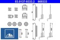 Ate 03.0137-9333.2 Zubehörsatz für Feststellbremsbacken Zubehörsatz 