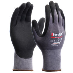 Belko® MechX Arbeitshandschuhe Montagehandschuhe Mechanikerhandschuhe Nylon NEUPREMIUM Handschuh ✅ 4131X & EN388 ✅ Langlebig ✅ ÖL-GRIP