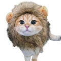 Löwenmähne für Katzen, lustiges Halloween-Kostüm für Katzen, Snoods für Ka