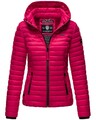 Marikoo Samtpfote Damen Jacke Steppjacke Frühling Übergangsjacke gesteppt Kapuze