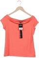 Comma T-Shirt Damen Shirt Kurzärmliges Oberteil Gr. EU 42 Baumwolle Rot #lx72tkd