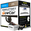 Für SUBARU Crosstrek SUV Typ GU Anhängerkupplung abnehmbar +eSatz 13pol uni. 23-